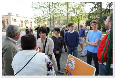 26 aprile - Gazebo vicino al Mercato