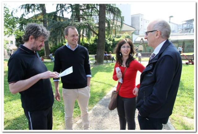 26 aprile - Gazebo vicino al Mercato