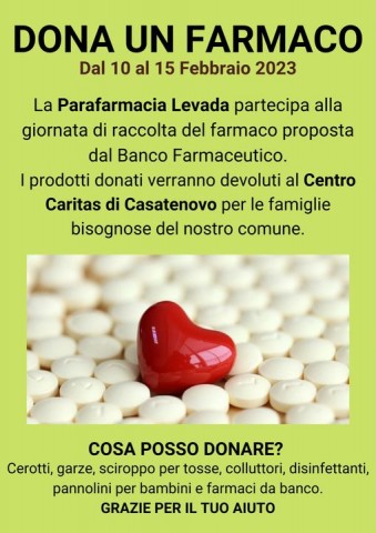 dona un farmaco