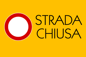 strada chiusa